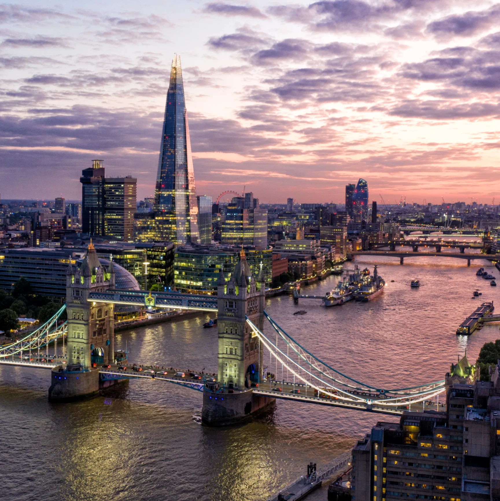 London skyline